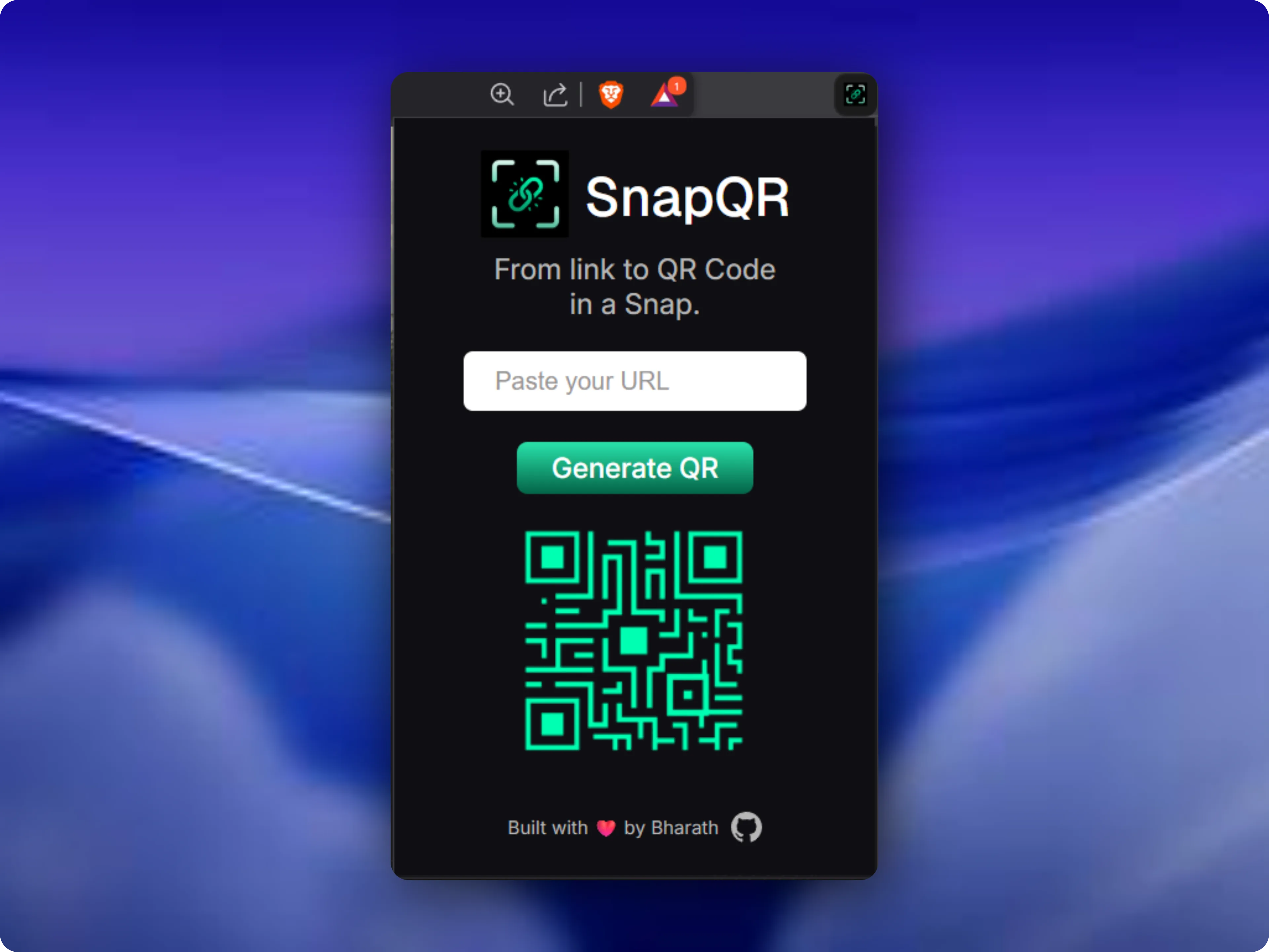SnapQR project cover